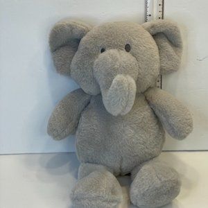 Gray Elephant Rattle Crinkle Ears Shimmer Kelly Toy unisex stuffed Animal Toy